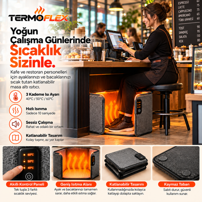 TERMOFLEX kafe ve restoran kasası kullanım görseli